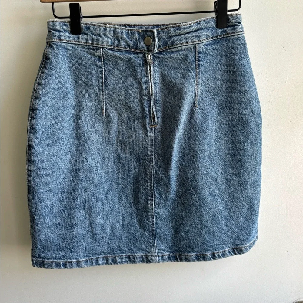 We The Free Midnight Magic Jean Skirt size 4 boho festival‎ layered minimalist